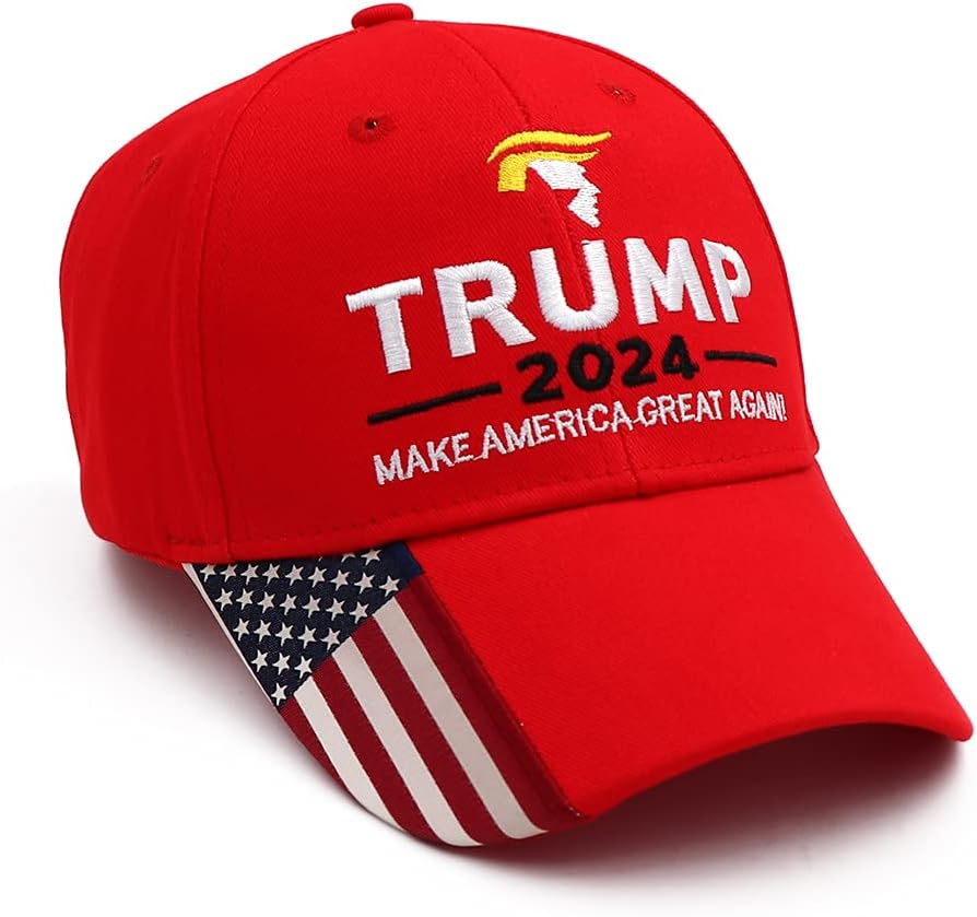 Trump 2024 Hat Donald Trump Hat Take America Back MAGA USA Embroidery Adjustable Baseball Cap