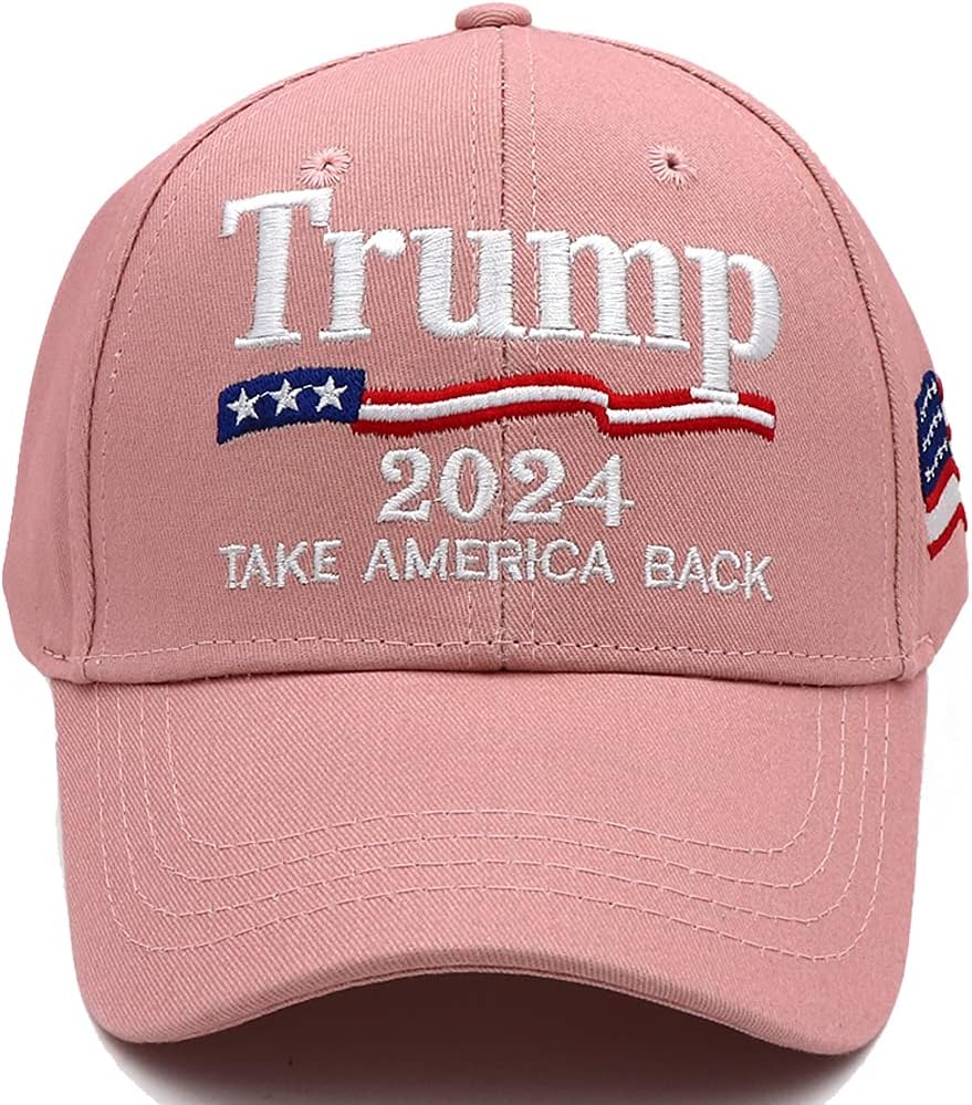 Trump 2024 Hat Donald Trump Hat Take America Back MAGA USA Embroidery Adjustable Baseball Cap