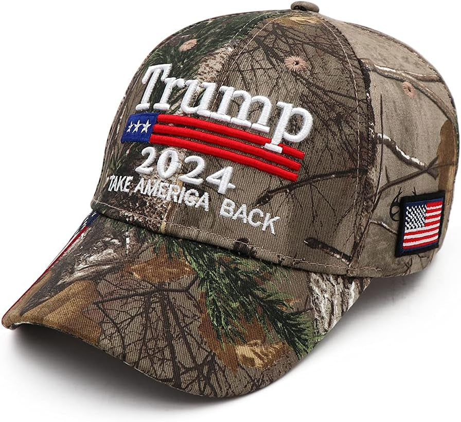 Trump 2024 Hat Donald Trump Hat Take America Back MAGA USA Embroidery Adjustable Baseball Cap